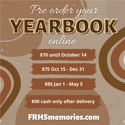 pre order your yearbook